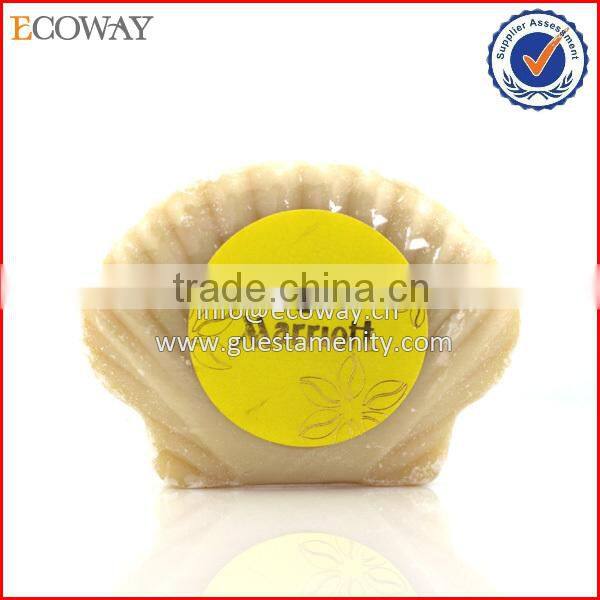 disposable hotel small soap cheap shell shaped bath soap on sale
