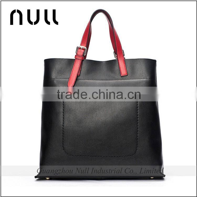 Women Classic Big Style Lady Shoulder Bag Handbag Genuine Leather
