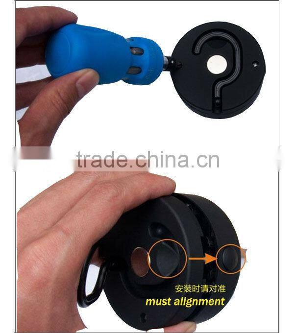 24 Led Magnetical 3pc AAA Battery Led Working Light with Hook