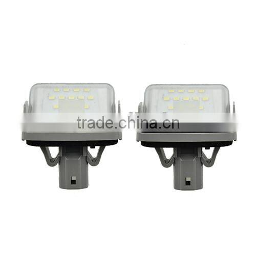 Factory price!! Car accessories led license plate lights for Mazda CX-7 CX-5