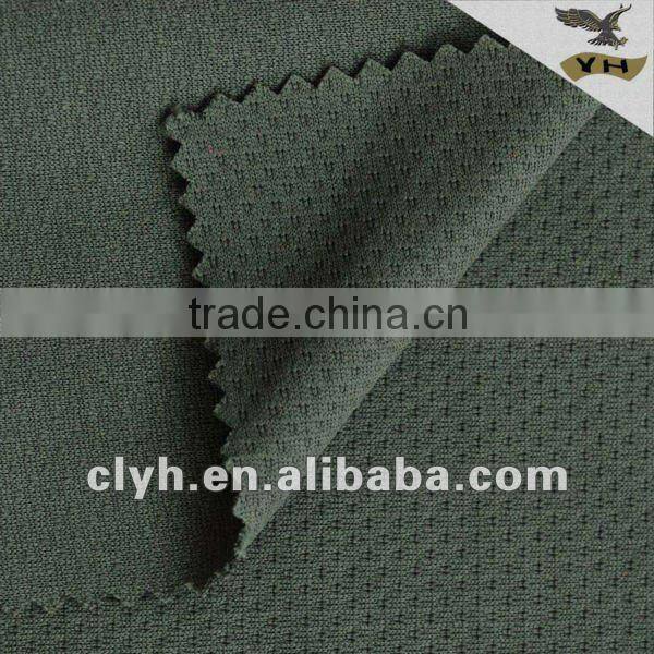 Dark green polyester spandex fabric for bag made in China