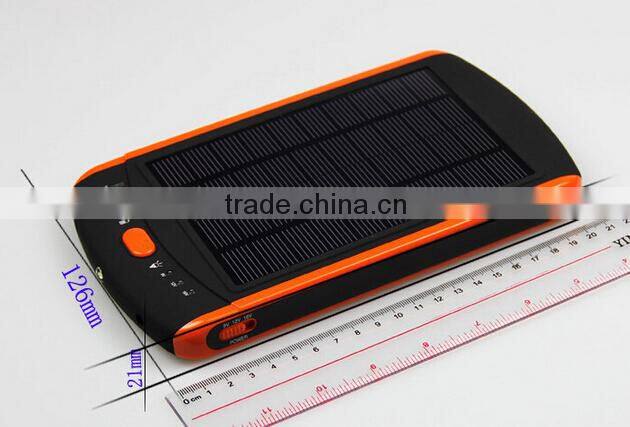 Super high capacity 23000mAH solar charger with ac wall socket for laptop