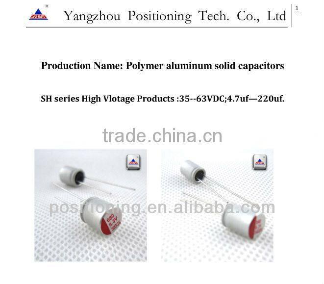high voltage pressure conductive solid-state capacitor