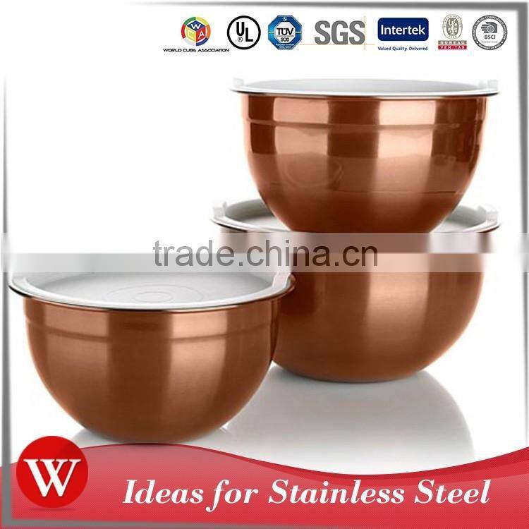 High quality food metal stainless steel measuring cups 6 pcs