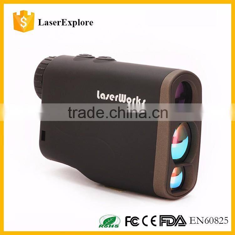 Factory price OEM mini 600M laser rangefinders LaserWorks laser golf range finder