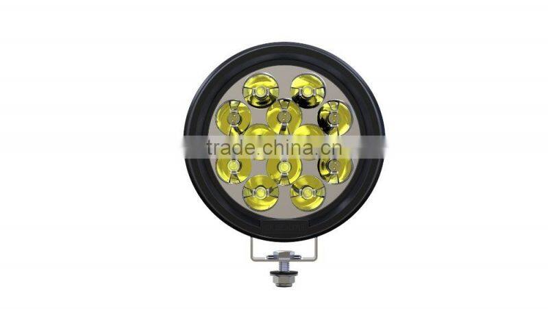 Round shape 60w narrow beam led spot vehicle lights
