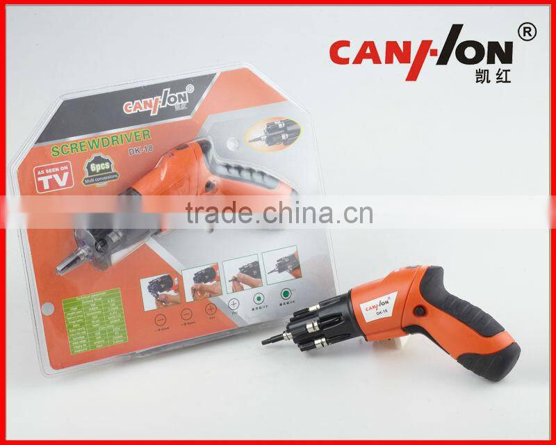 Ningbo Dike DK-18 Electric screwdriver/chargeable screwdriver/wireless screwdriver/cordless screwdriver