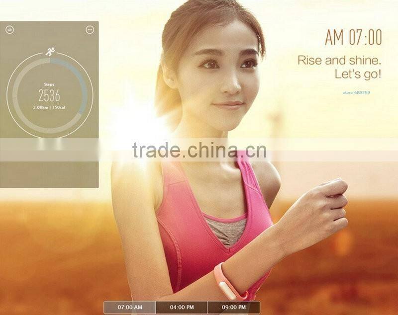 Original Xiaomi Mi Band 1S Heart Rate Monitor Smart Wristband Miband Bracelet For Android 4.4 iOS 7.0 Passometer Fitness Tracker
