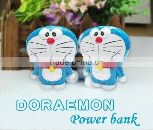 Hot selling doraemon mobile charger for all smart mobile phone