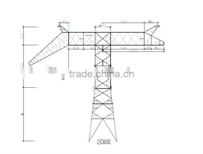 2013 HEEMC Galvanized Steel Tube Tower