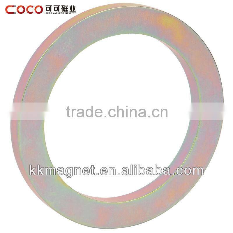 N42 ring permanent magnet with big hole for loudspeaker neodymium magnet
