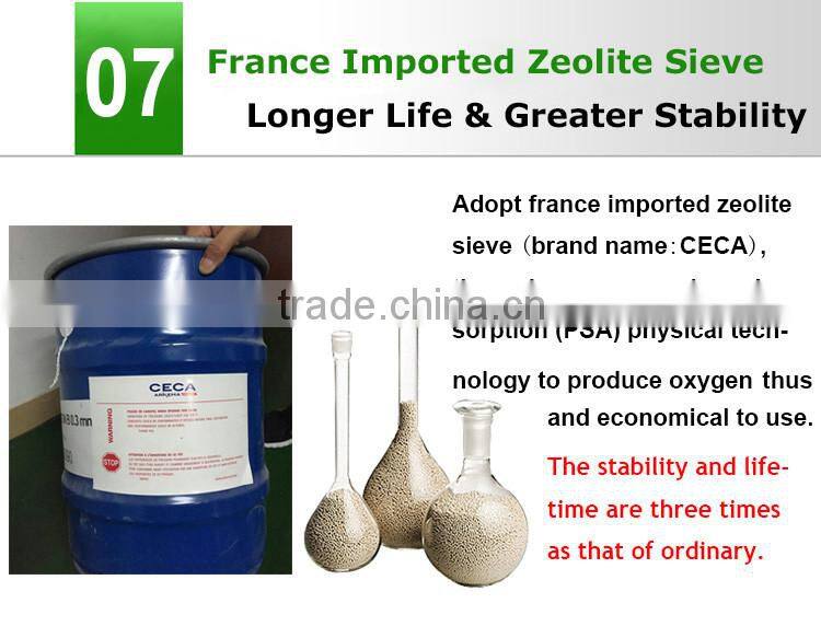 2L 3L 4L 6L 9L/Min 30%-95% Concentration Electric Portable Continuous Flow Oxygen Generator For Sale Direct Factory