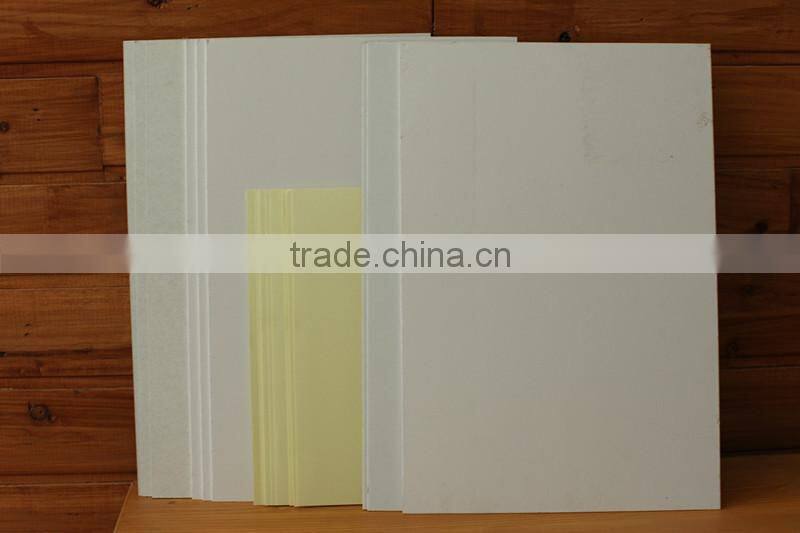 PVC album rigid inner sheet white & black self -adhesive & hot melt for album