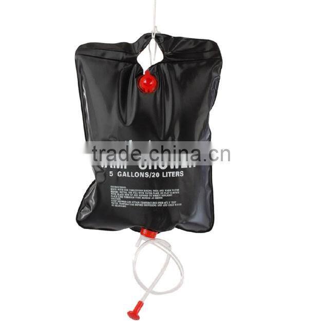 new fashion convenient warm water outdoor camping solar energy take a shower bath bag