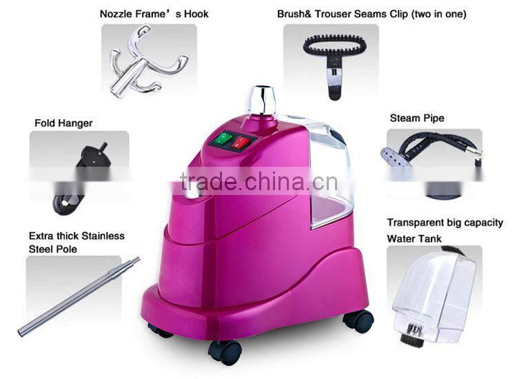 LT-8 Fuchsia Rose power 2200W new design competive price garment steamer