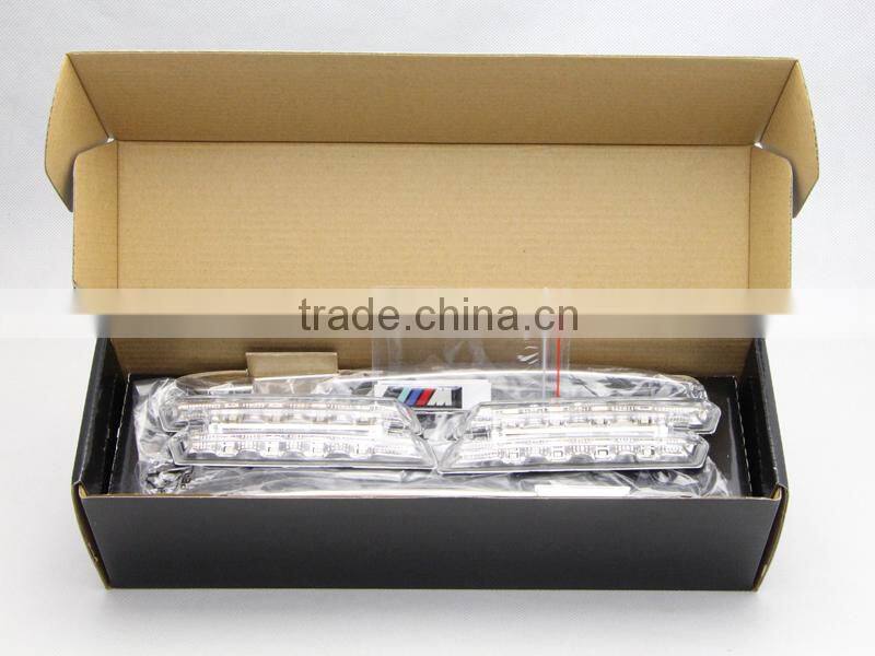 LED side marker lights for BMW E92 E90 E81 E82 E87 E88 E91 E60 E61 clearance M logo LED side lamps