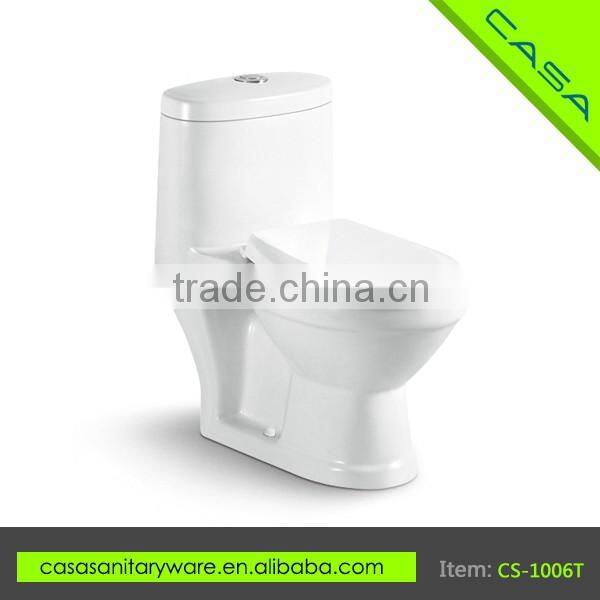 Hospital new design children OEM ceramic siphon one piece toilet