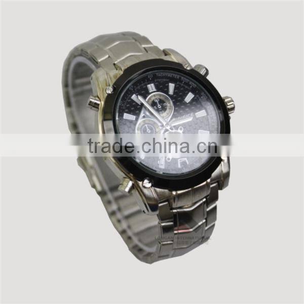 High Quality Hidden MP3 Watch Camera 480p AVI