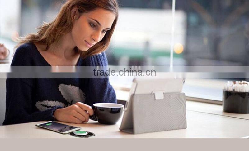 Waterproof QI Desktop Wireless power charger for mobile phone