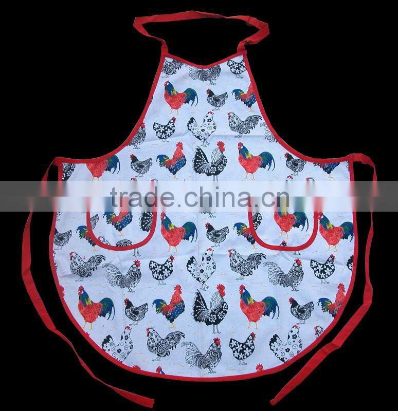 custom promotional gifts kitchen 100% polyester aprons