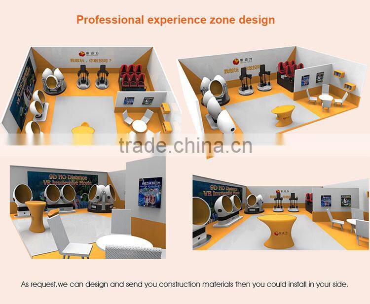 Guangzhou 9d Egg Vr Cinema Simulator Dynamic Cinema with wonderful Vr Game