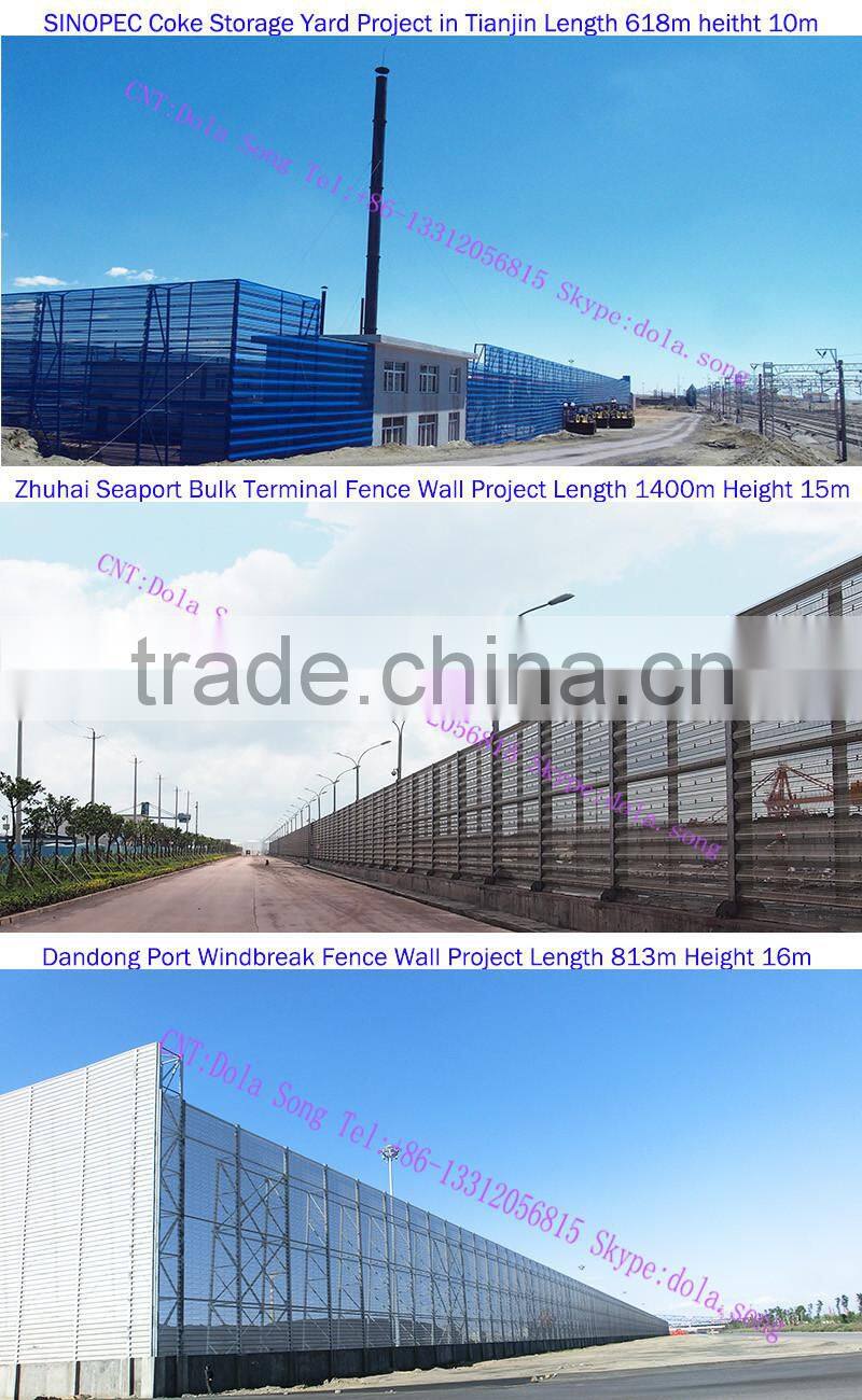 WF-DS045 hot-dip galvanized steel structure steel post for windbreak wall