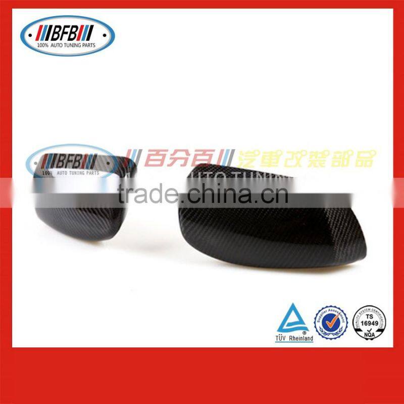 auto bodykits stick on 2004-2009 E60 door mirror cover For Bmw 5 series carbon fiber