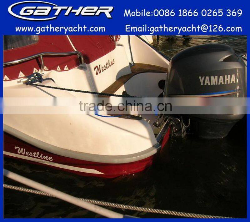 hot sale 7m walkaround fishing cabin boat