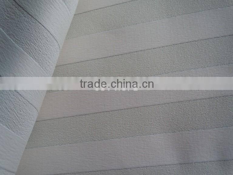Thick full blackout curtains Flocking Jacquard