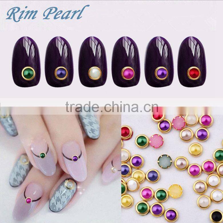 2016 most popular summer sea series metal nail parts, gold silver starfish 3D nail art decoration
