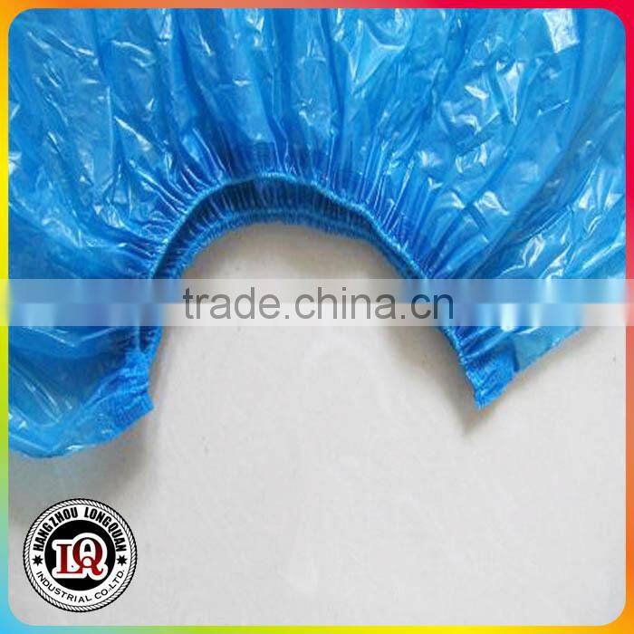 Disposable plastic shoe covers for medical rain