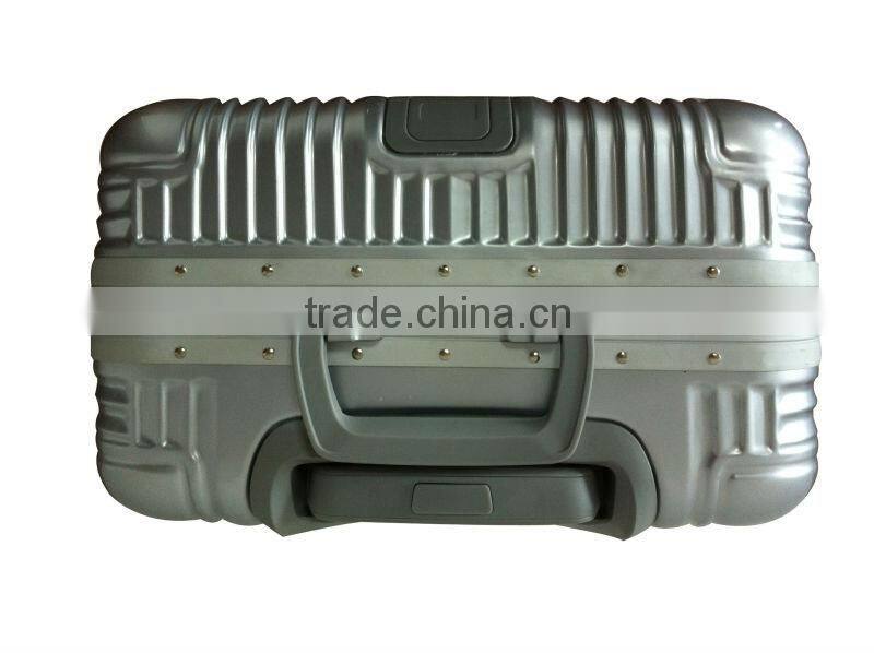 2015 new design aluminium luggage suitcase, trolley case,20,24,28 carry-on luggage