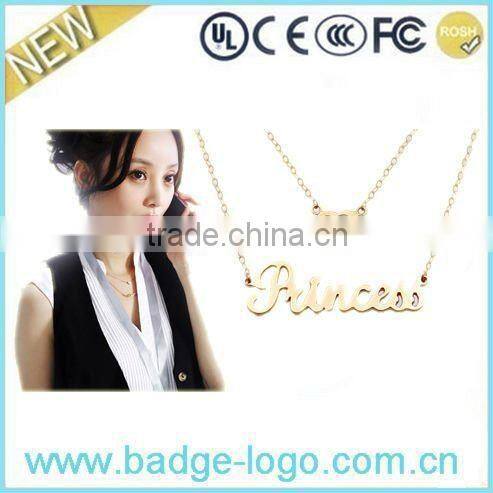 custom fashion womens necklace