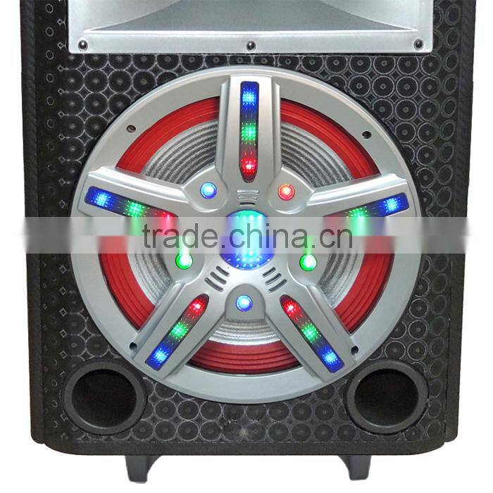 new products 2016 portable stage ktv speaker with screen