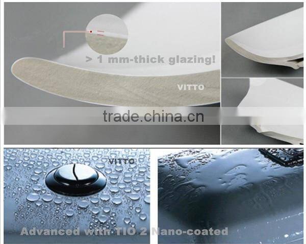 UPC American featheredged thin basin | cabinet basin