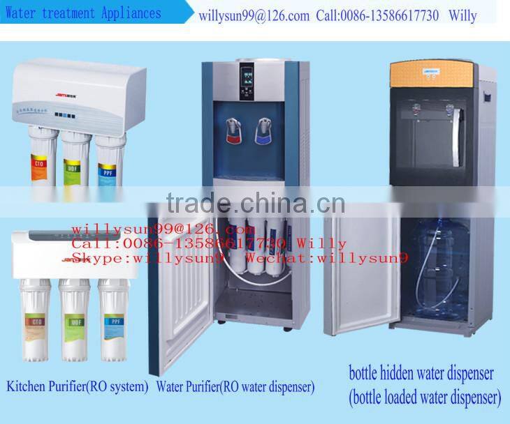 Desktop hot and cold water dispenser