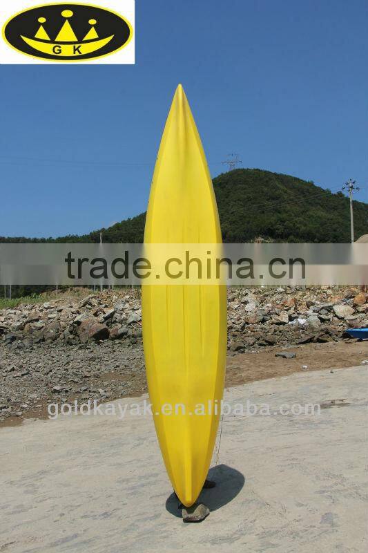 LLDPE one person sit in fishing kayak