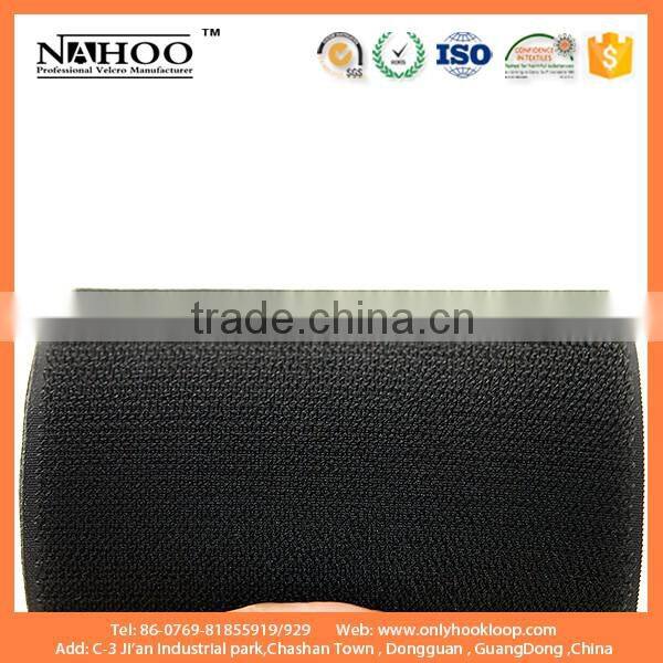 Unnapped hook and loop, unnapped loop, un-napped hook loop