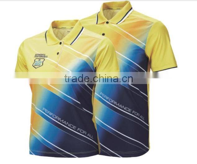 Stan Caleb Performance Table Tennis Polo shirt Sport wear