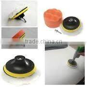 7'' car buffing pad one/two side wool polishing pad/bonnet
