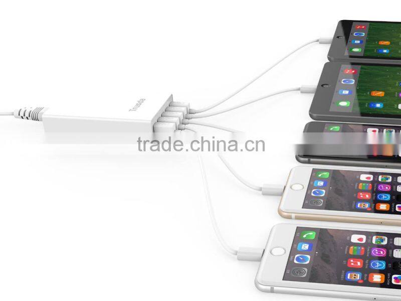 Top sale 5 port usb charger portable phone charger adapter for laptop