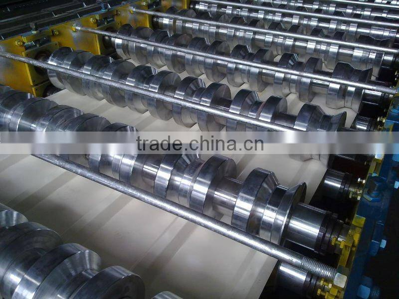 Aluminum Roofing Sheet Roll Forming Machine With Uncoiler, Metal Sheet Decoiler For Sale