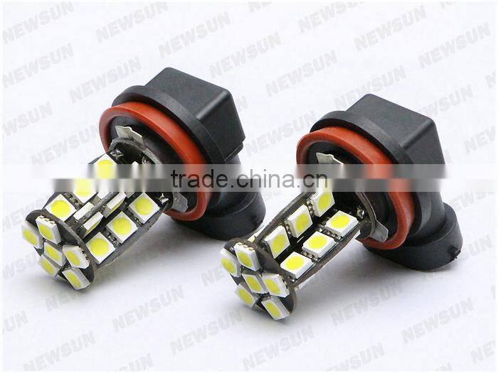 H11 H9 H8 Motorcycle LED Turn Signal Light With SMD 5050 Leds use For Reading Light