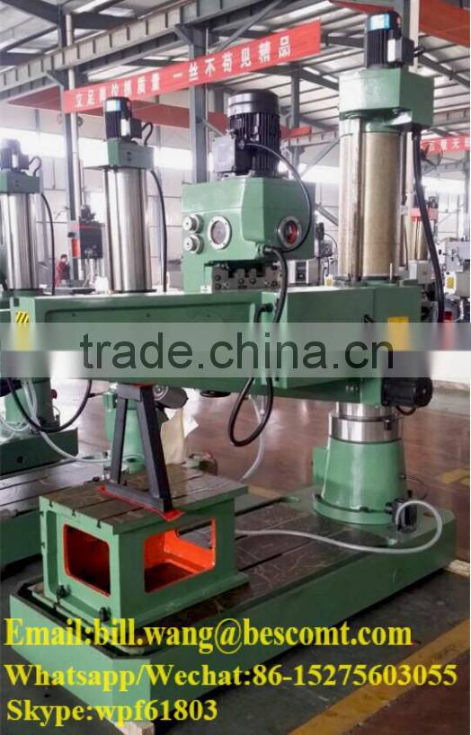 ultra precision cheap cutting long life radial drilling machine for sale CE ISO certified