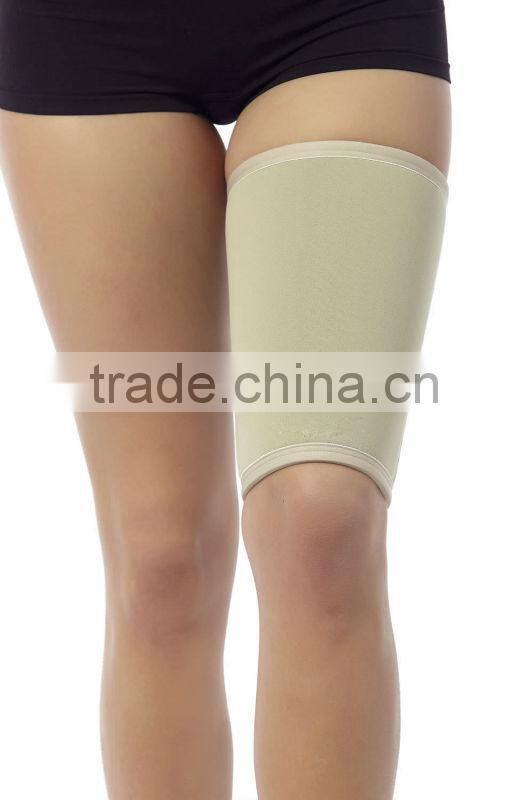 Colorful elastic promotion logo customerized basketball leg sleeves