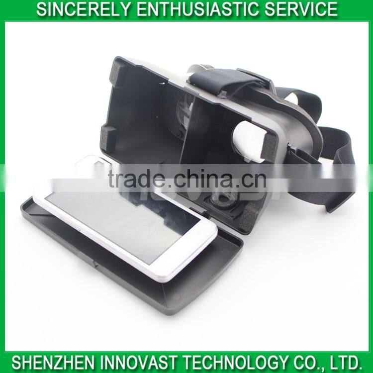 Google cardboard V2 virtual reality(VR) tookit 2.0 Viewer 3d glasses for 6inch phone available for andorid and ios