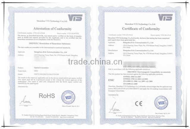 17dBm 1550nm CATV Fiber Optical Booster Amplifier EDFA