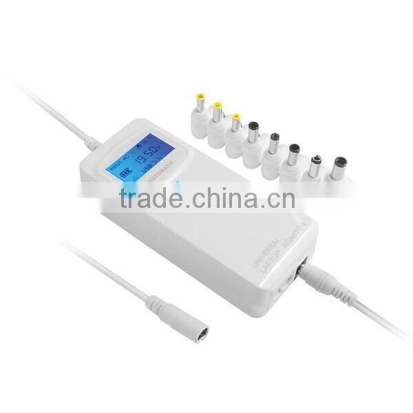 HUNDA Care Cigarette Lighter Socket Cable 90W Universal Laptop Battery Charger with 12 tips