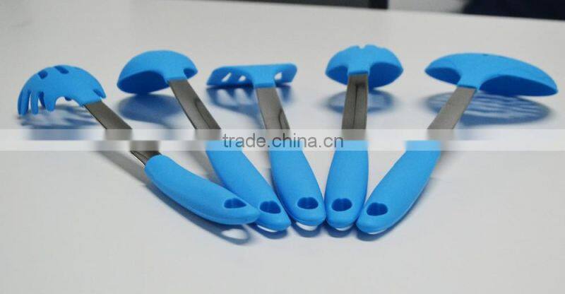 Hot Sale Alibaba 6 pcs Stainless Steel handle New Products As Seen As TV Kitchen Utensils Set