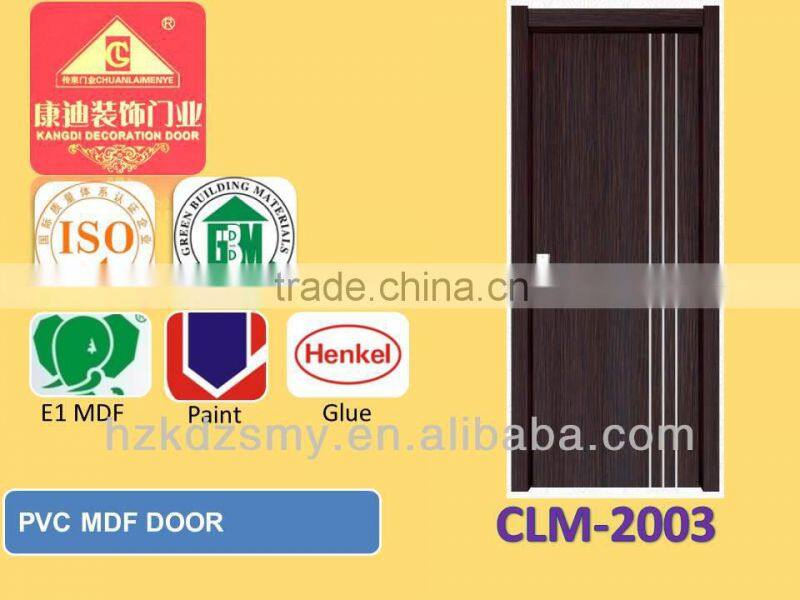 Kuwait mdf pvc door